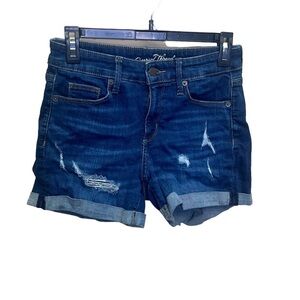 Universal thread‎ size 0 distressed denim shorts